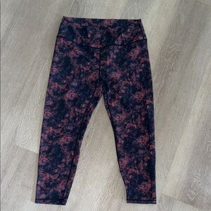 ZYIA Black and Pink Active Leggings